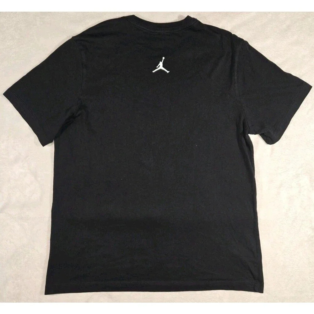Mens Air Jordan Short Sleeve T Shirt Large Black